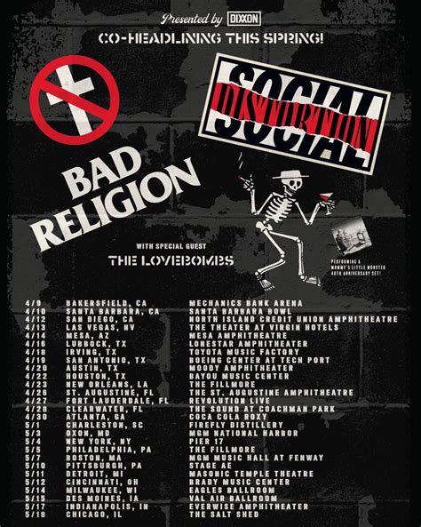 bad religion tour 2024